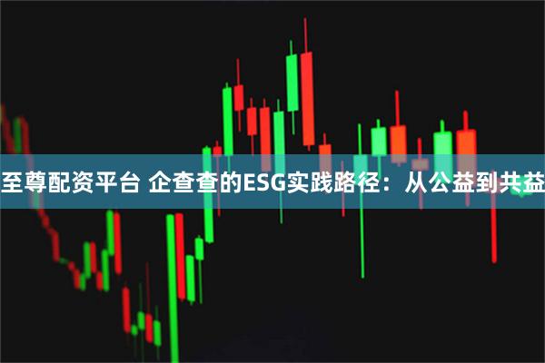 至尊配资平台 企查查的ESG实践路径：从公益到共益