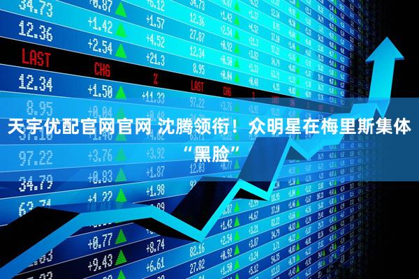 天宇优配官网官网 沈腾领衔！众明星在梅里斯集体“黑脸”